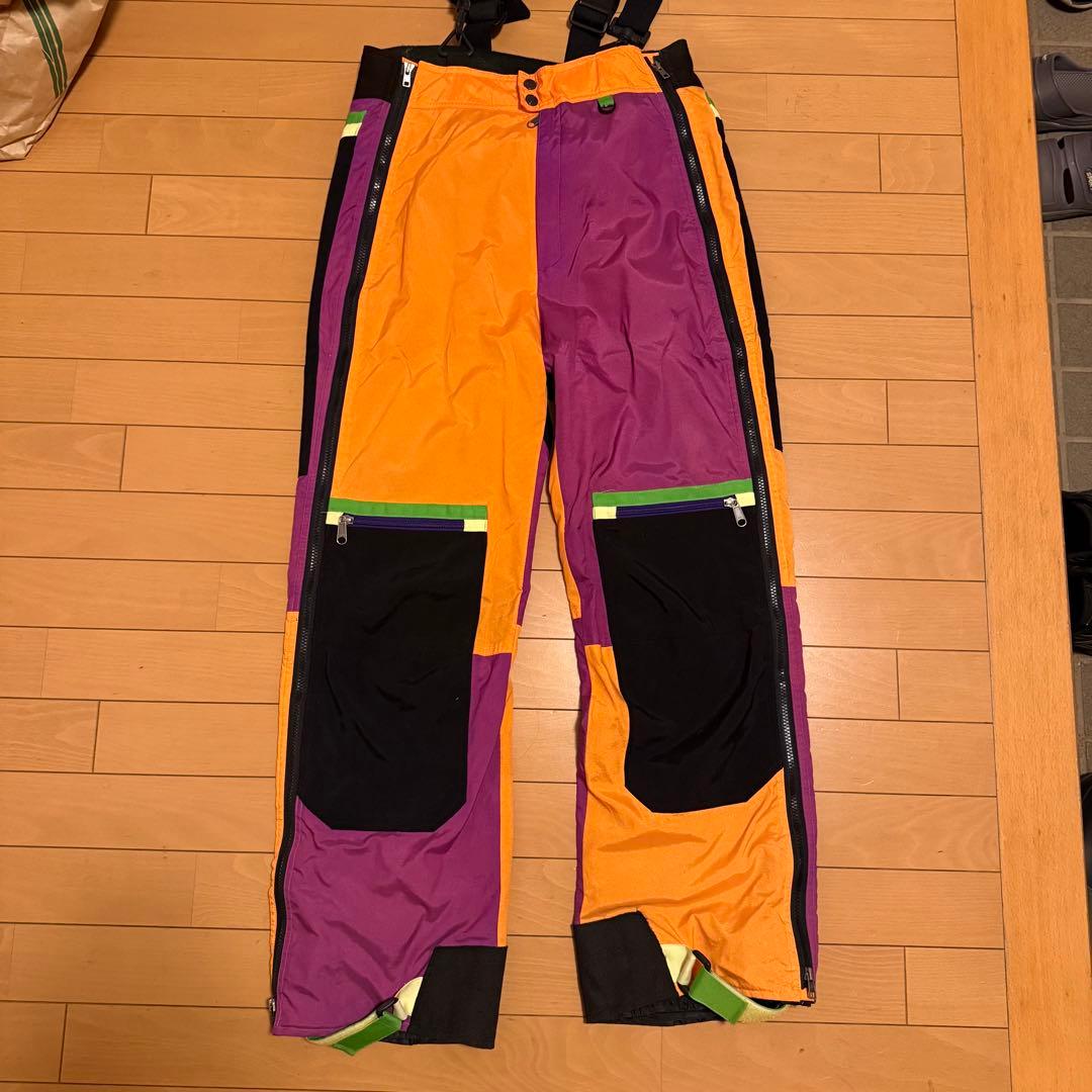 ノースフェイス　ナイロンパンツ　スキー　オーバーオール　90s 古着