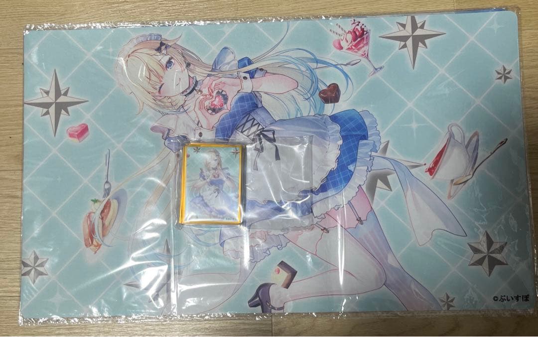 C107 AliceSyndrome 藍沢エマ ぶいすぽ プレイマット　スリーブ