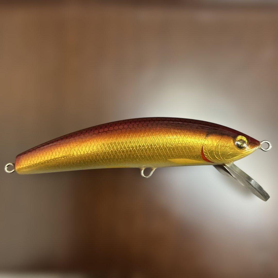 RS85MTB SPL1201 ルアー　ミノー　金箔　キャンディレッド　湖