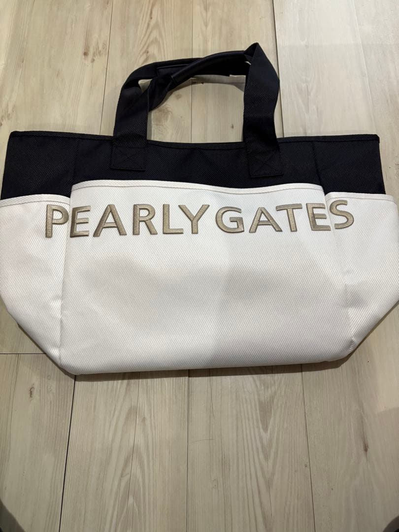 PEARLY GATES ロッカーバックホワイト/ブラック