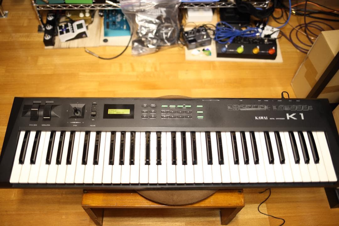 KAWAI 80年代シンセK1 + ROMカード