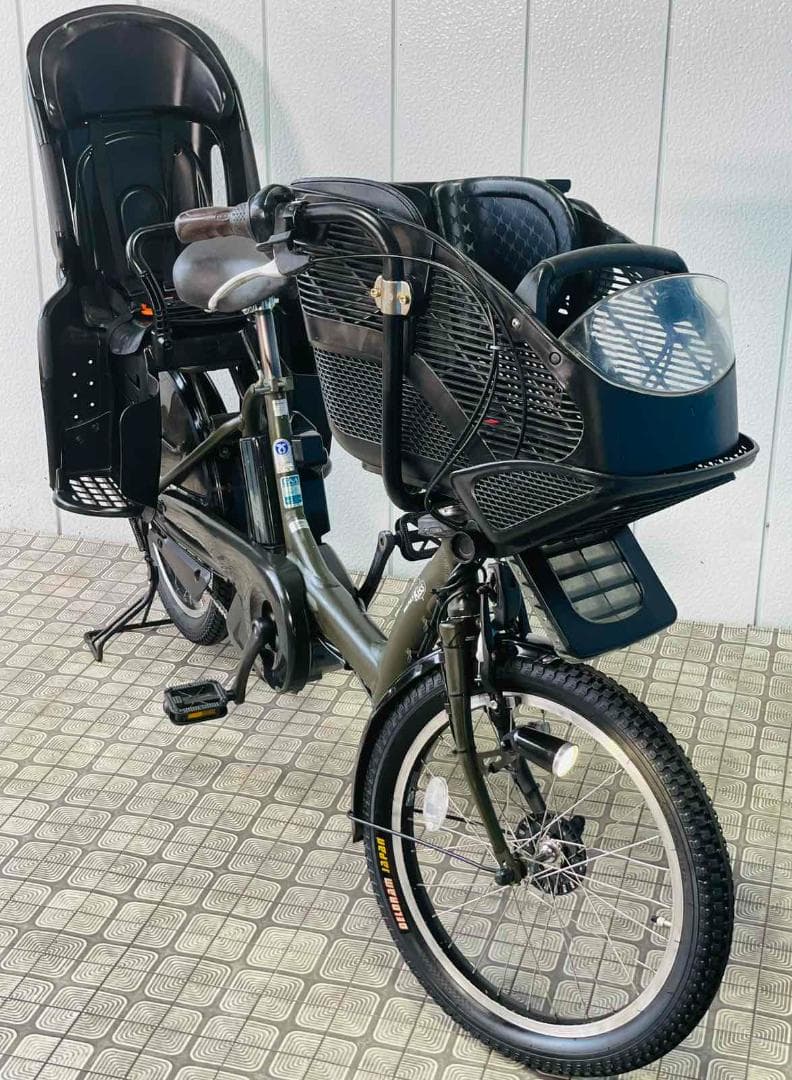 【YAMAHA】 20インチ子供乗せ電動アシスト自転車　パスキッス2591