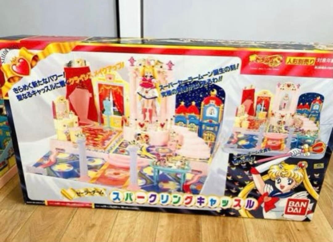 希少　当時　セーラームーン セーラーチーム　スパークリングキャッスル