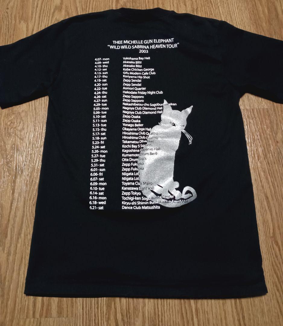 ミッシェルガンエレファント　ツアーTシャツ　チバユウスケ　サブリナヘブン