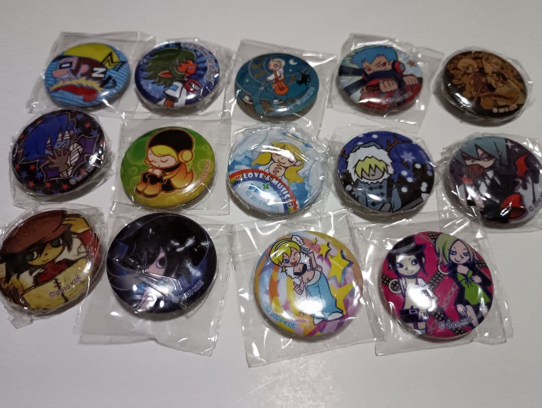 ポップン　ミニ缶バッジ　15個セット　まとめ売り