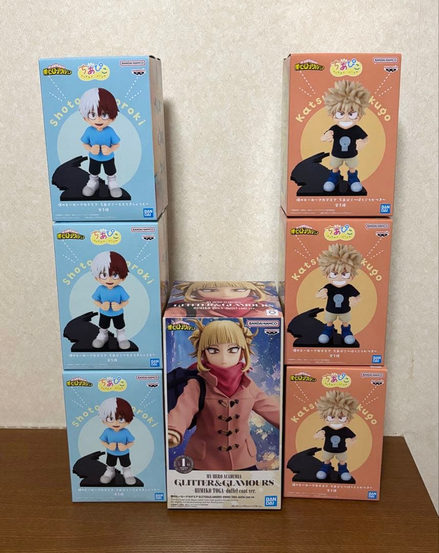 7個セット ヒロアカ プライズフィギュア まとめ売り