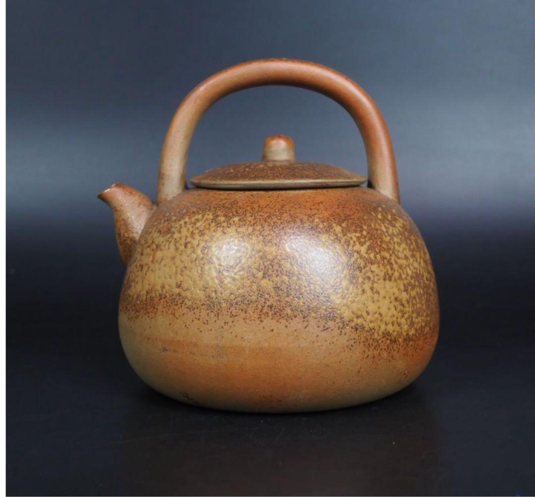 送料無料　備前焼　急須 湯沸 水注 土瓶煎茶道具　 検/楽山紫砂九谷備前萩焼常滑