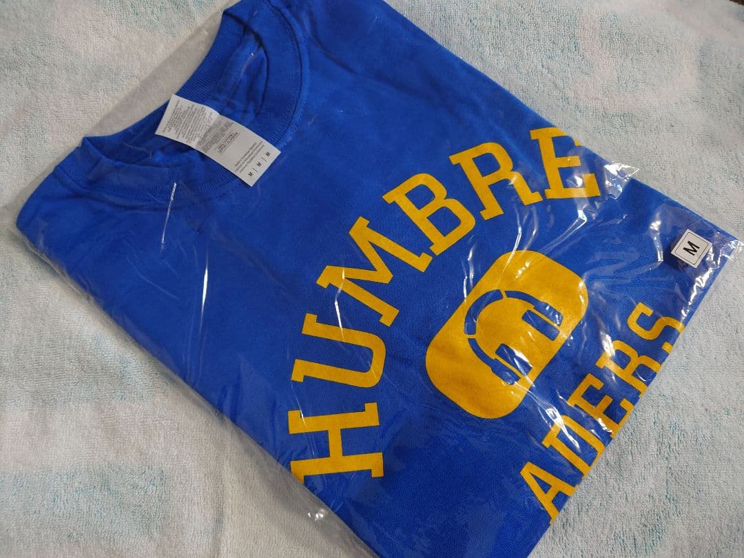 ハンブレッダーズ カレッジ風Tシャツ Mサイズ ロイヤルブルー