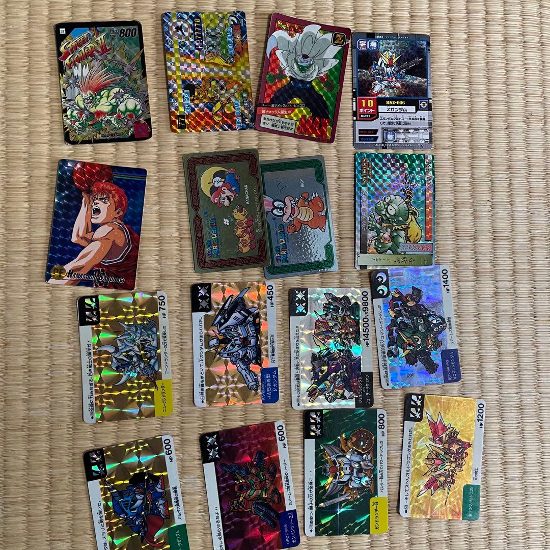 カードダス キラカード　色々　ガンダム　ドラゴンボール　スラムダンク