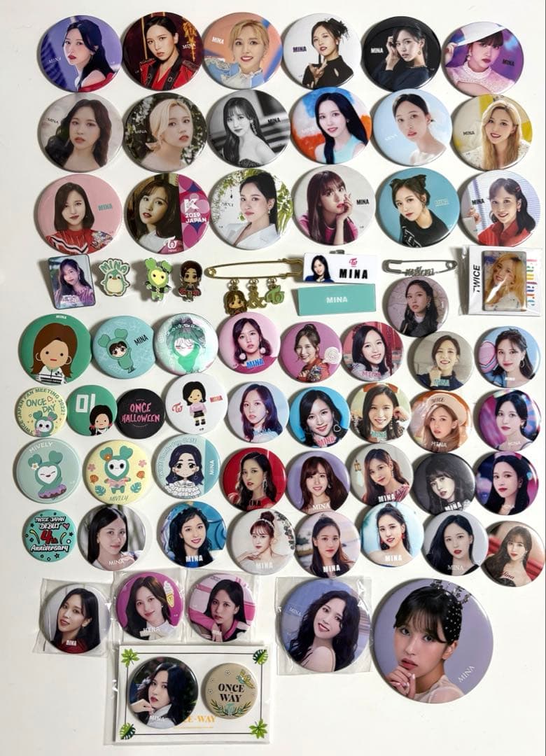 TWICE 缶バッチ まとめ売り ミナ
