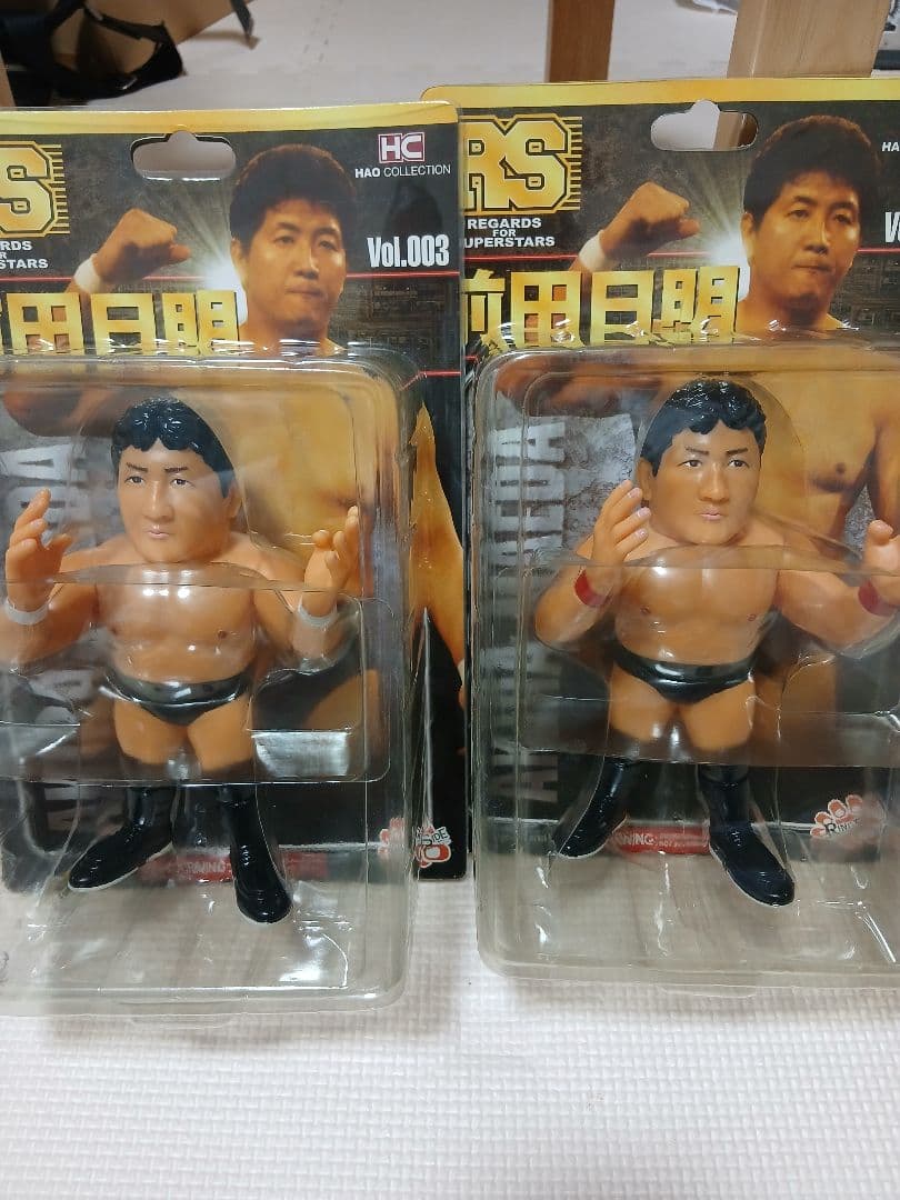 前田日明　HAO　フィギュア　新品未開封　プロレス HC 2体set