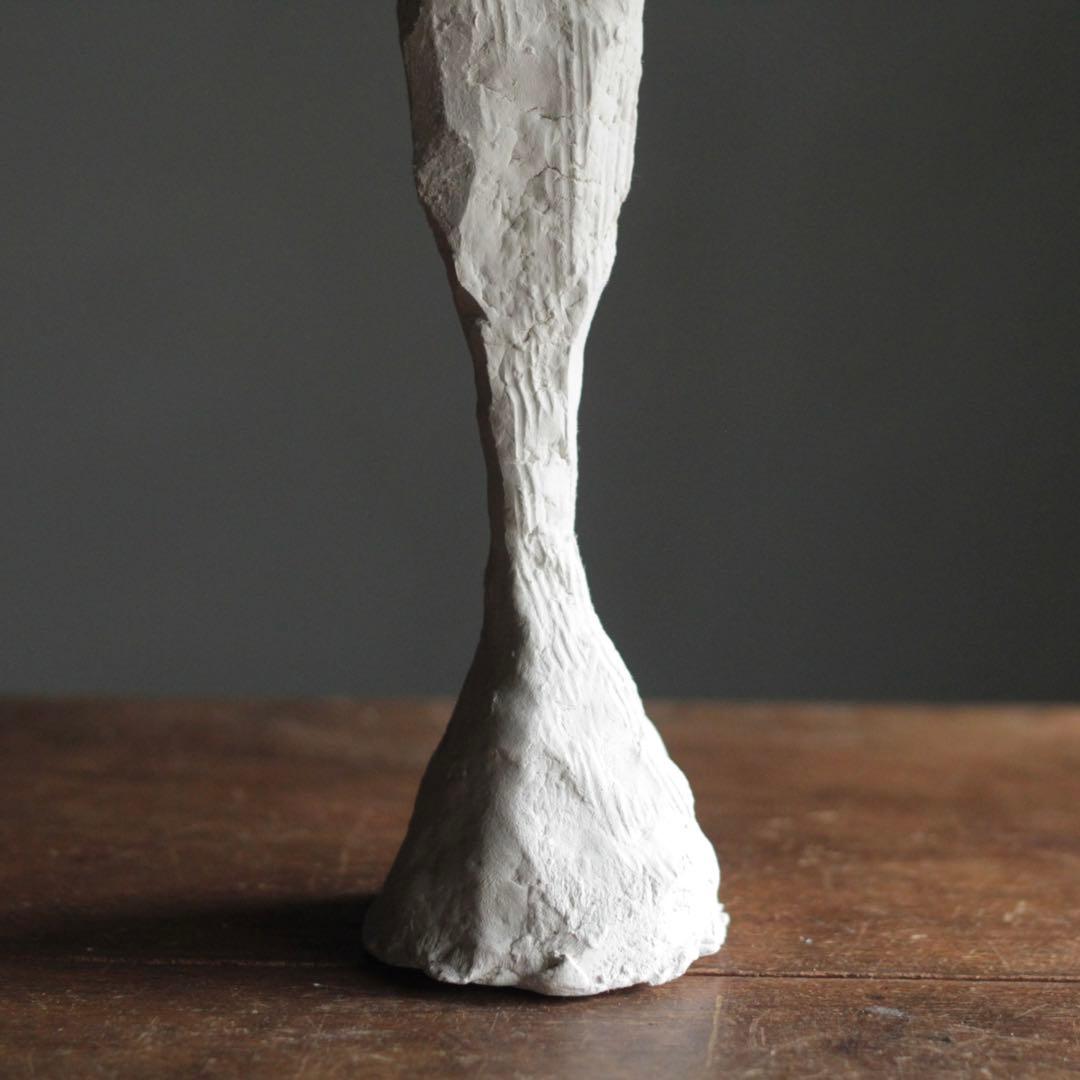 石塑粘土 立体作品 人物像 「故国」 F 現代美術 オブジェ sculpture