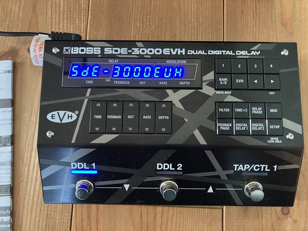 期間限定値下　Wet / Dry / Wet　BOSS SDE-3000 EVH