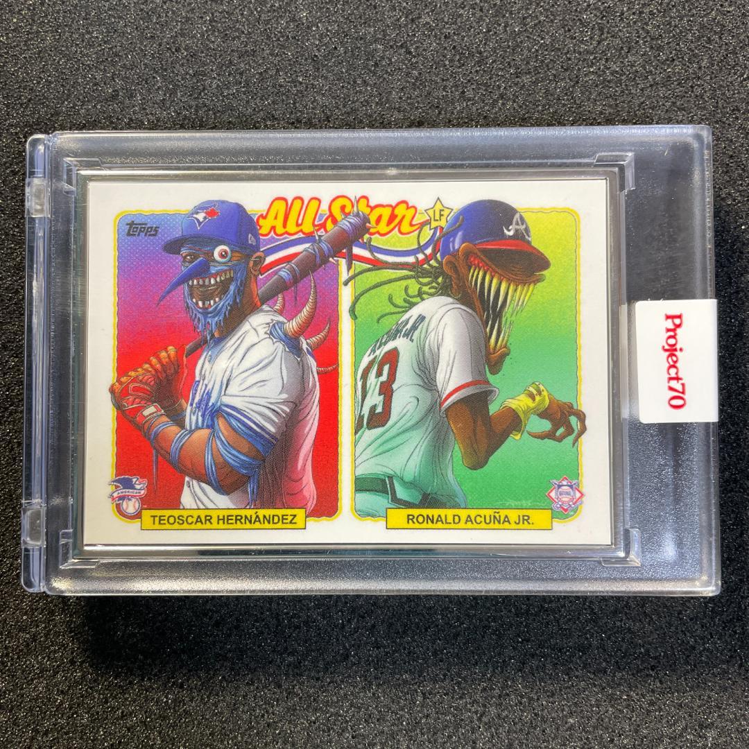 2021 Topps Project70 アクーニャ テオスカー・ヘルナンデス