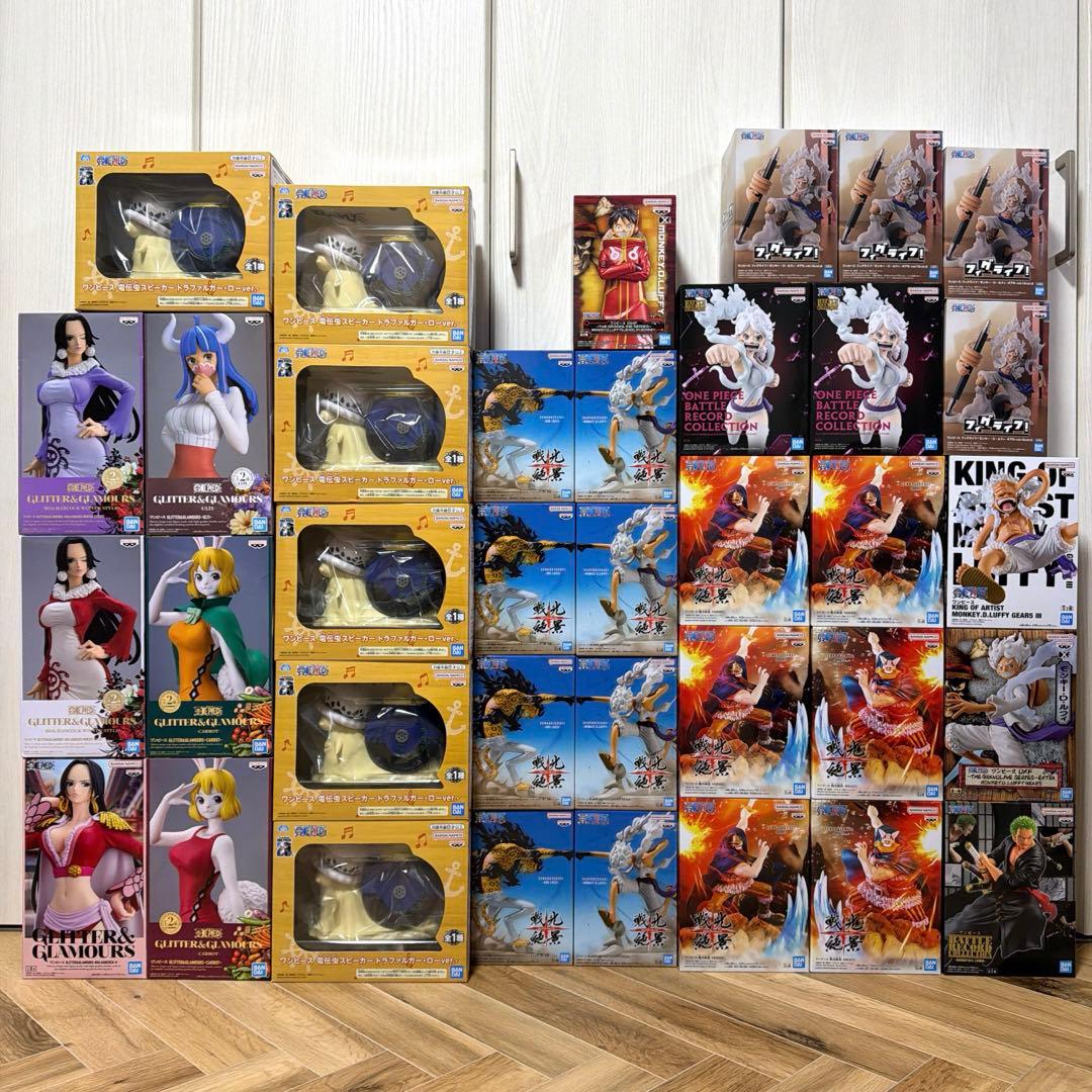 ONE PIECE フィギュア スピーカー 36個セット まとめ売り ギア5
