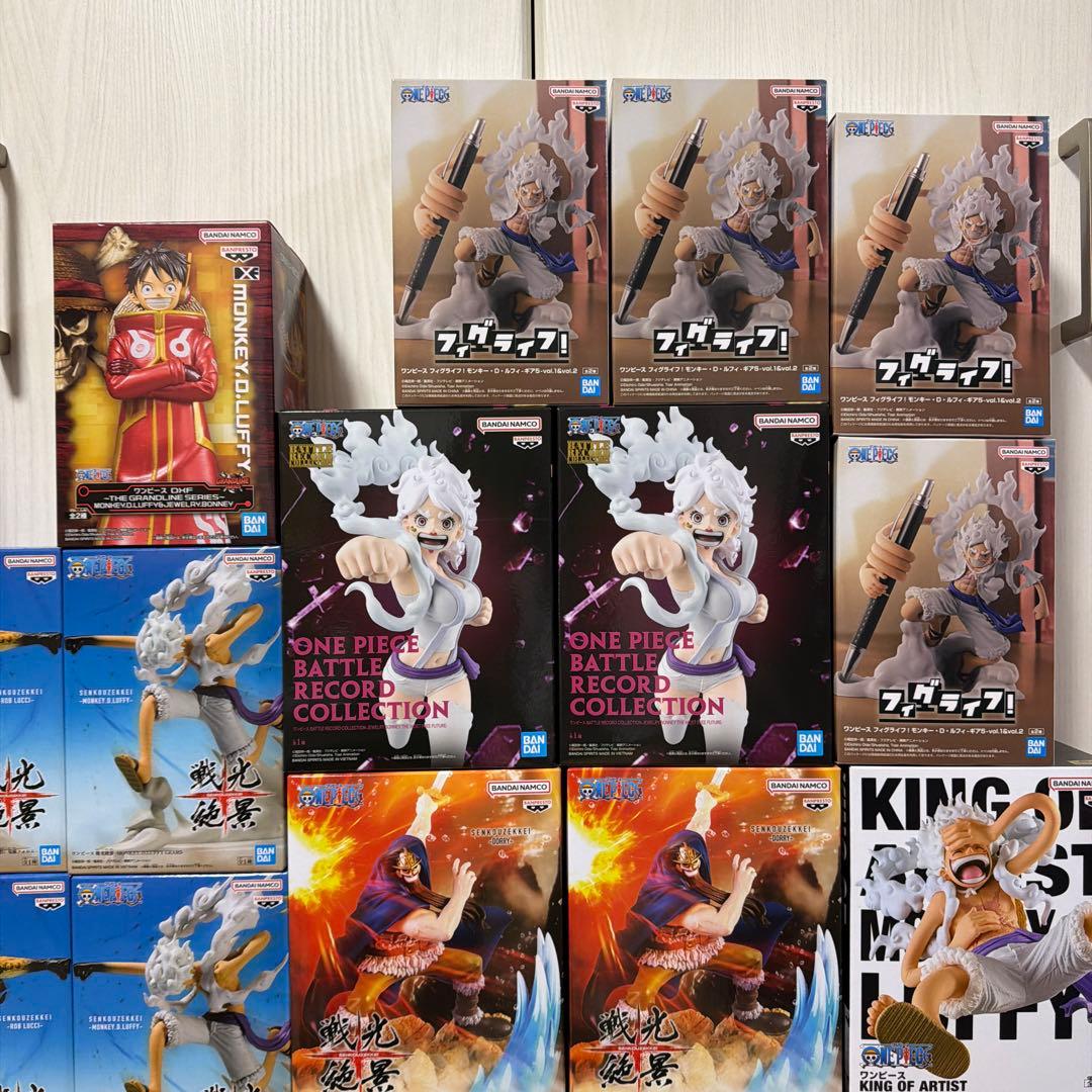 ONE PIECE フィギュア スピーカー 36個セット まとめ売り ギア5