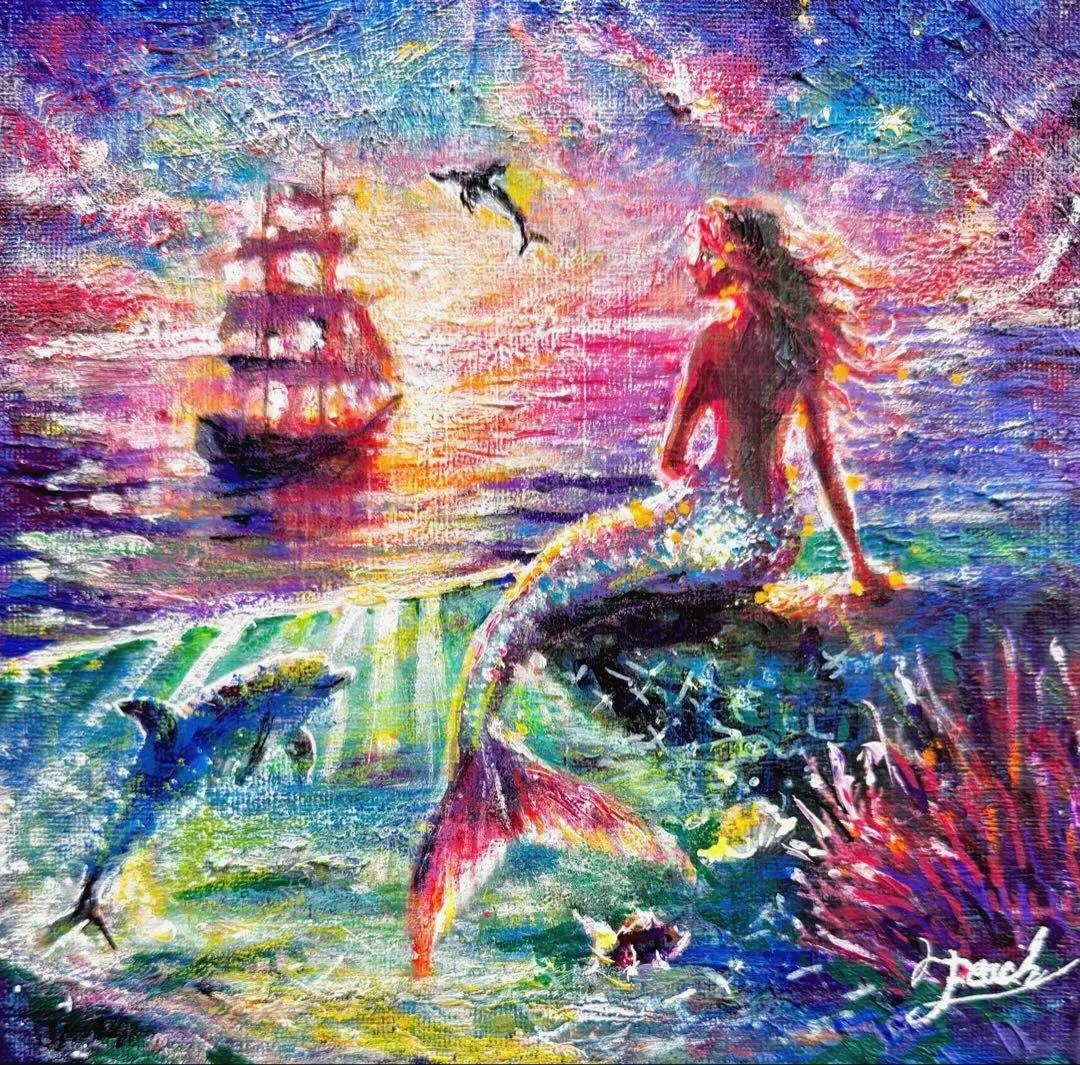 ○夕陽のセレナーデ　　絵画原画