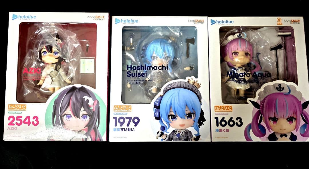 ねんどろいど AZKi 星街すいせい 湊あくあ 即購入可️⭕️