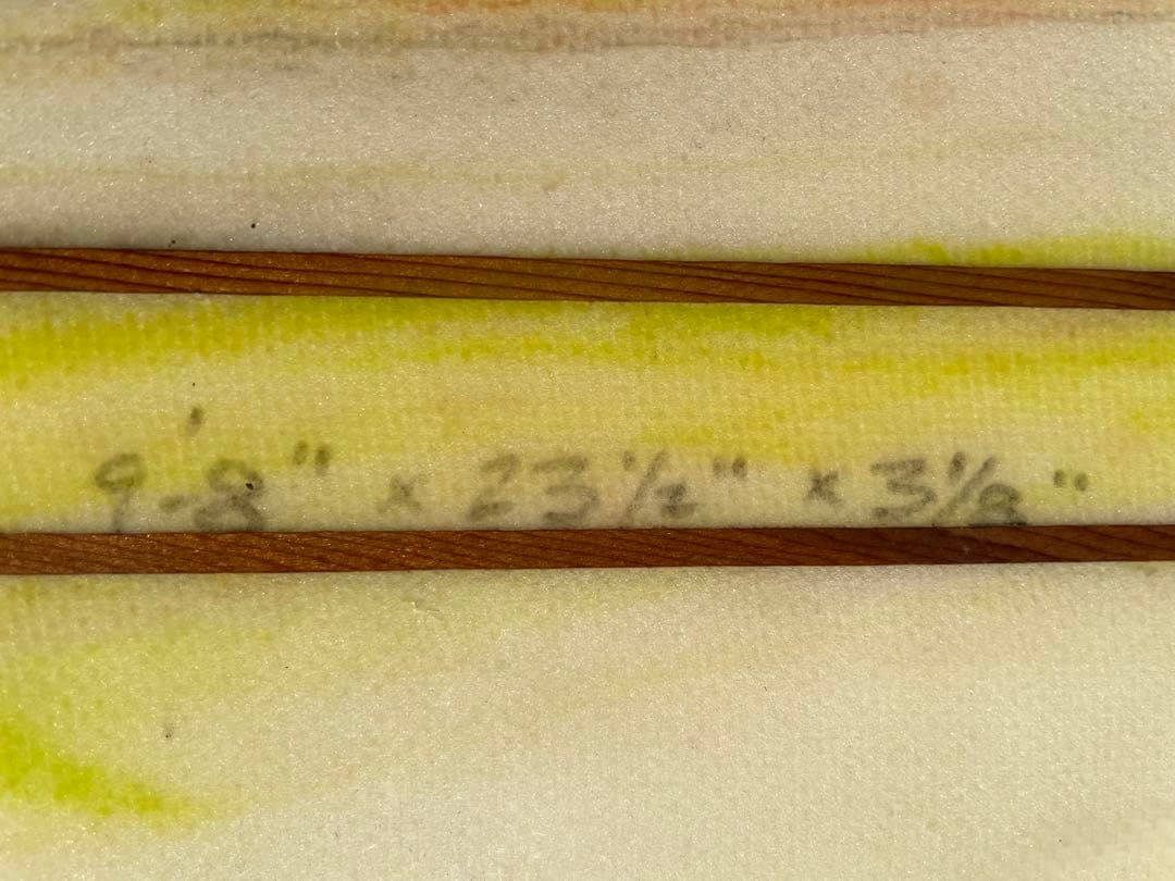 サーフィン・ボディボード HOBIE-VINTAGE (Terry Martin Shape) 9'8\"