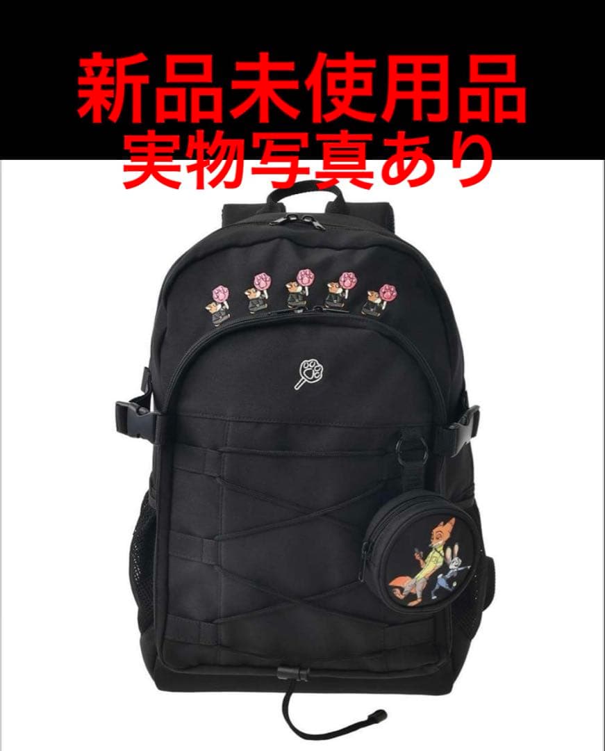 ズートピア　リュック　ディズニーストア　ニック　ジュディ　レミング