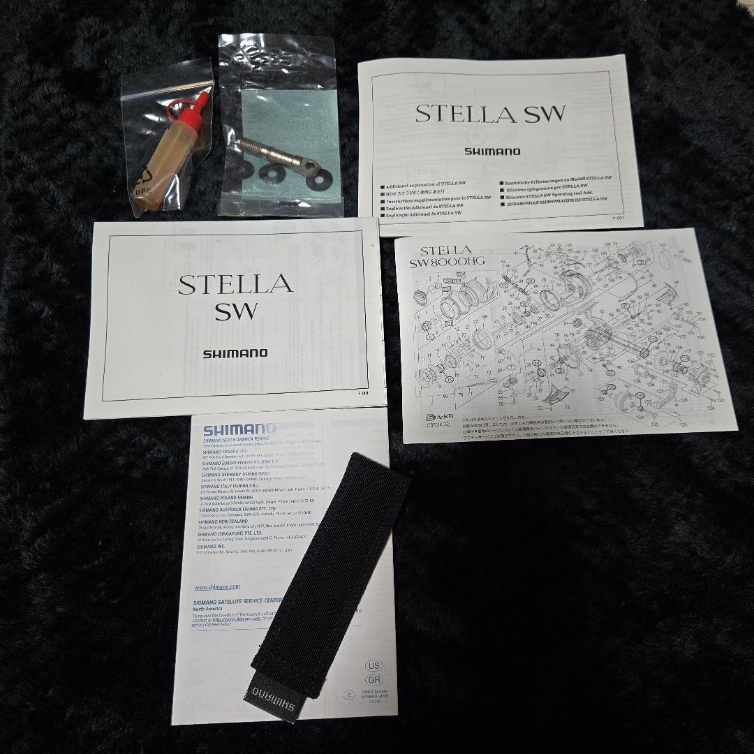 SHIMANO STELLA SW リール ブラック/ゴールド