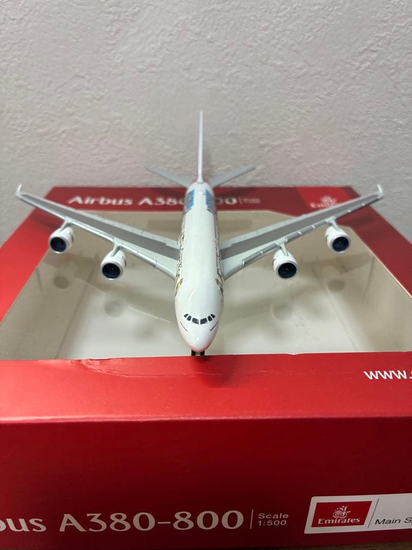 [レア] エミレーツ航空A380-800 1/500 レアル・マドリード特別塗装