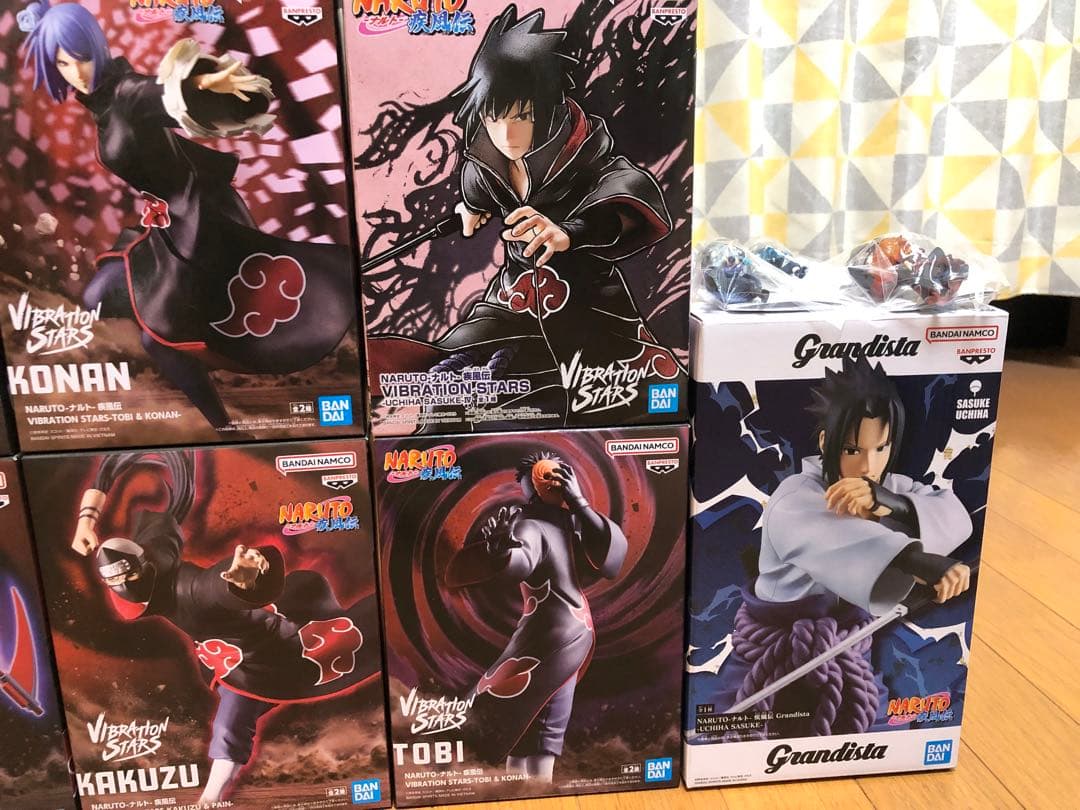 NARUTO VIBRATION STARS等フィギュアセット暁