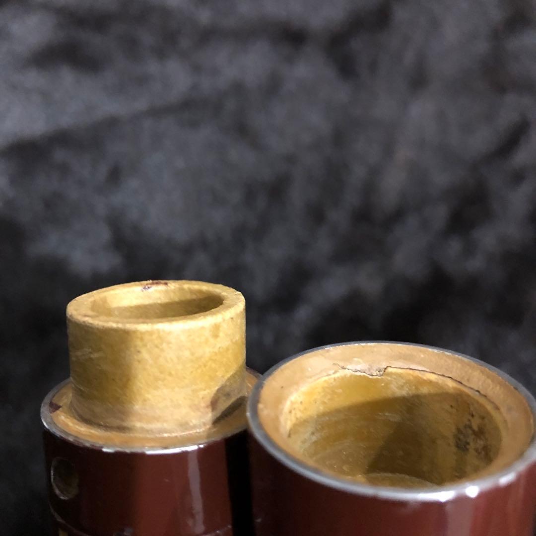 尺八　7孔　一尺八寸　プラスチック製　漆塗り