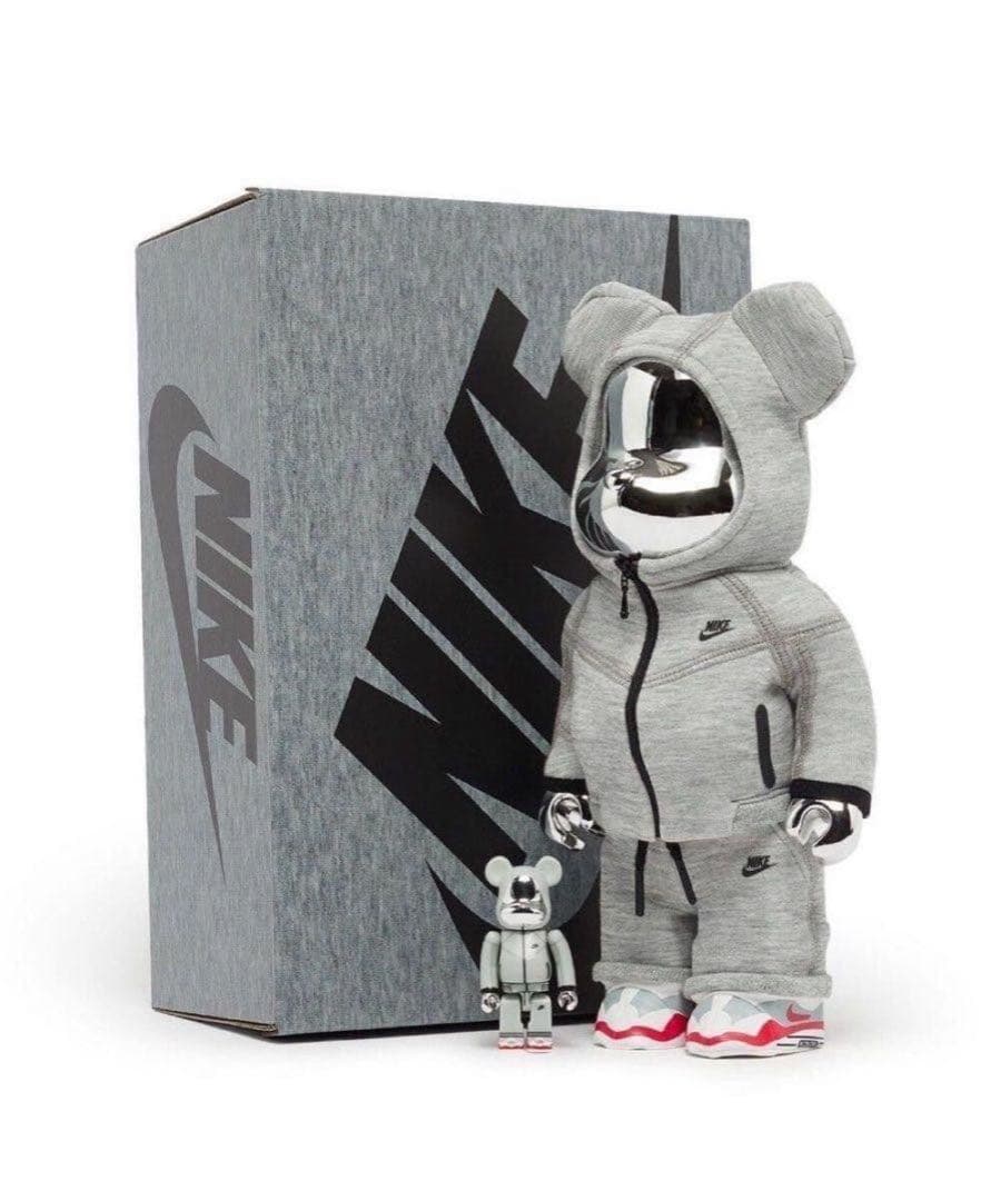 メディコム ベアブリック ナイキTech Fleece N98 400%セット