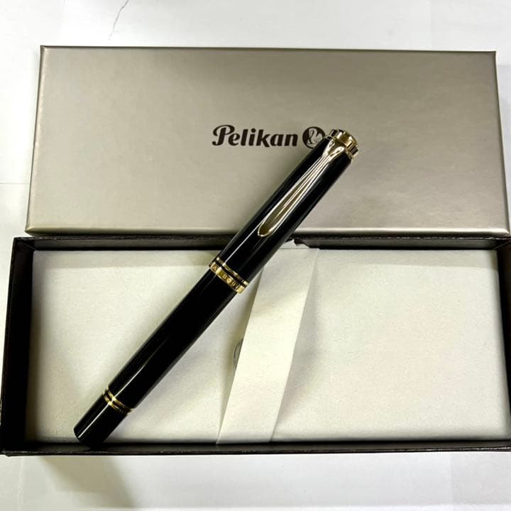 Pelican ペリカン スーベレーン M800 ブラック 万年筆 B