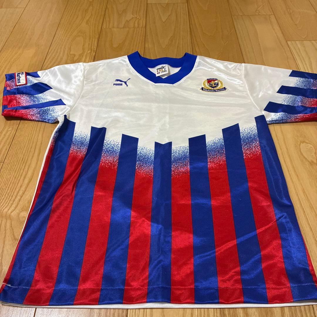【超激レア美品】Puma 横浜マリノス サッカーシャツ