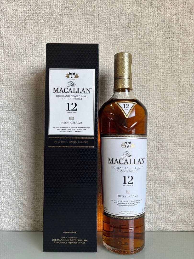 ウイスキー The Macallan12 Year Old Sherry