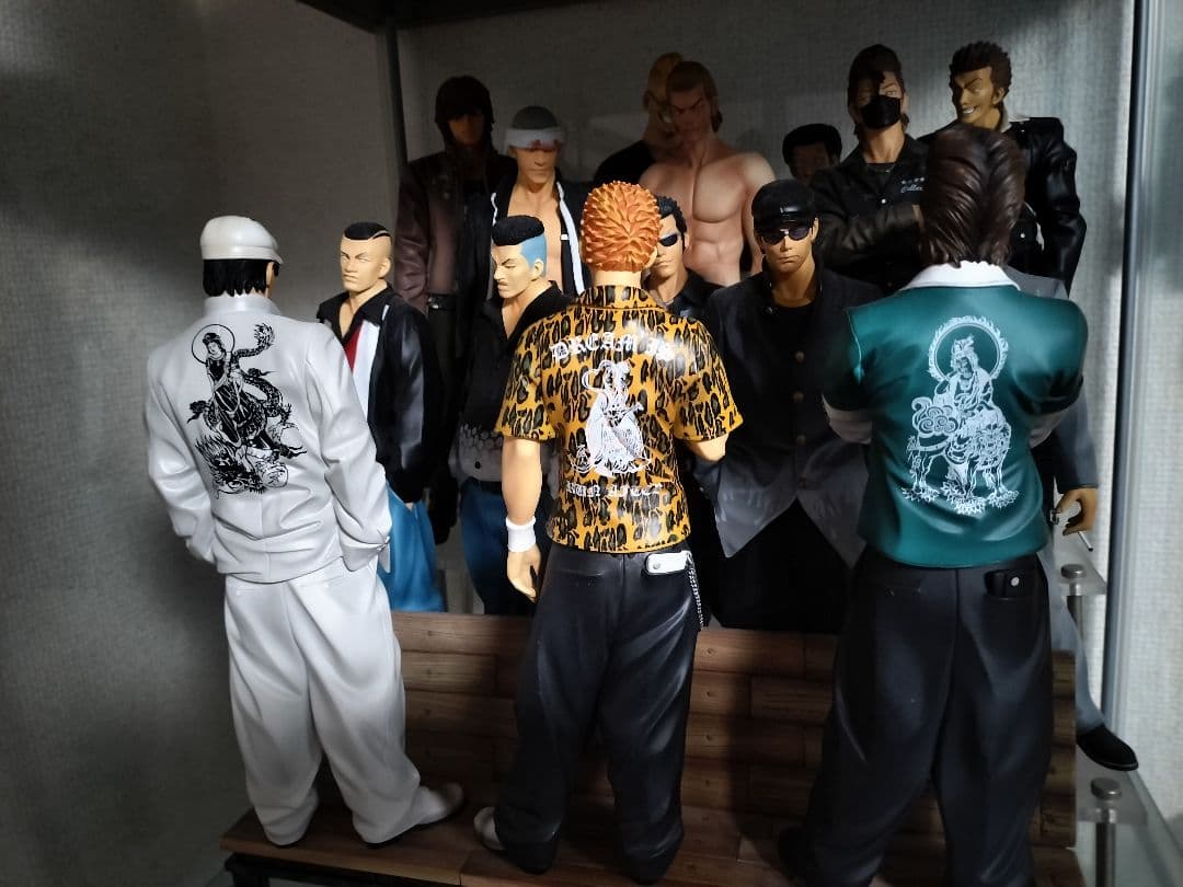 FBG クローズフィギュア 桐島ヒロミ 本城俊明 杉原誠 海老塚三人衆