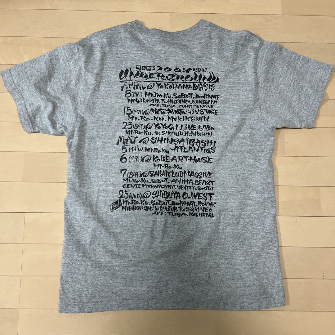 2011 SOBUT 100% UNDERGROUND tシャツ