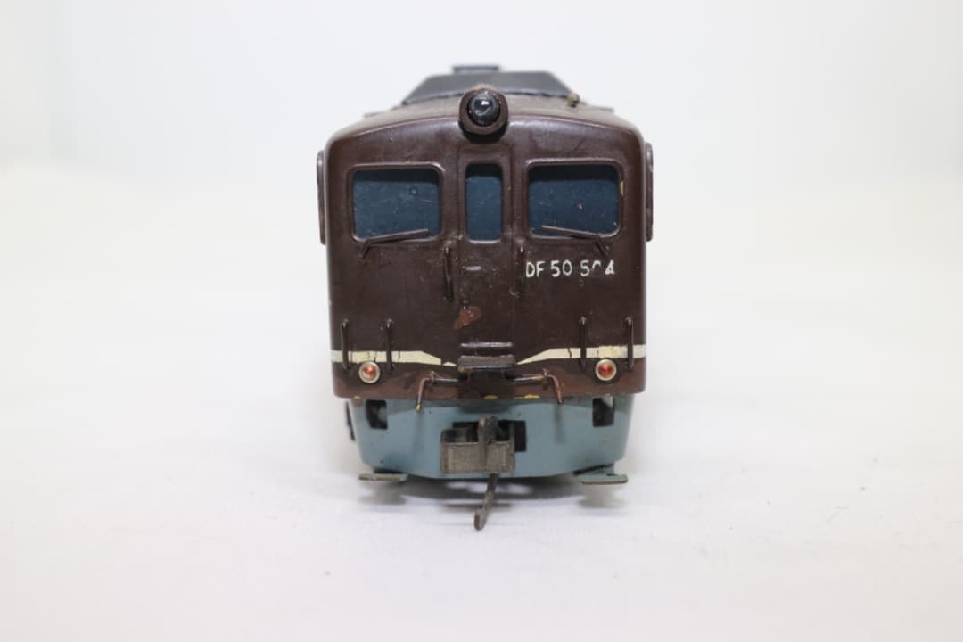 天賞堂 Tenshodo 鉄道模型 HOゲージ DF50 ディーゼル機関車 茶色