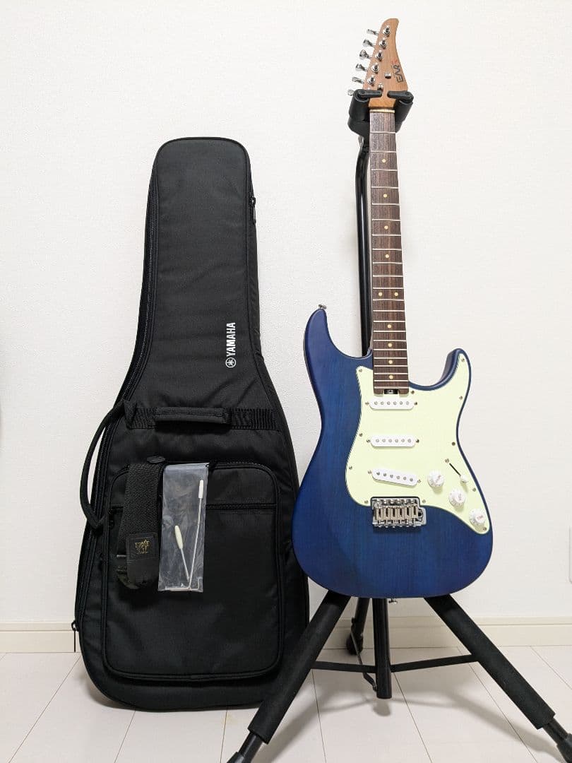 ギター EART Electric Guitar SSS Blue