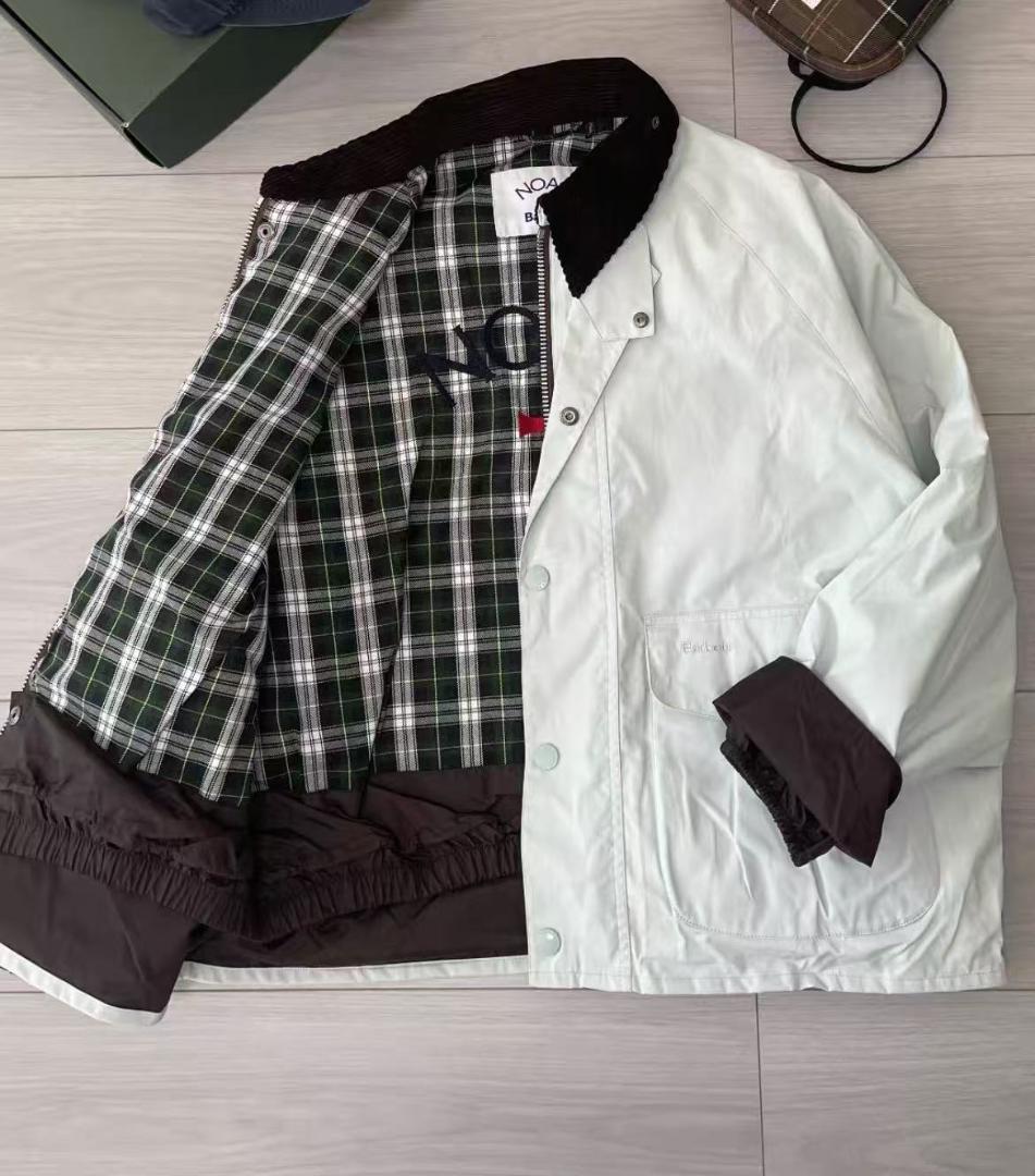 Barbour NOAH ライトグリーン ジャケット