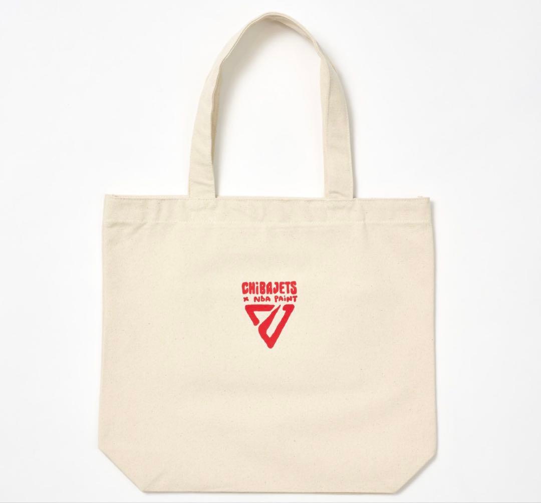 千葉ジェッツ　CHIBAJETS×NBA PAINT トートバッグ