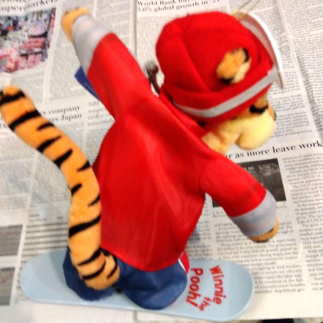 超レア　Disney ティガー　スノボーぬいぐるみ　サイズ縦26cmタグ付未使用