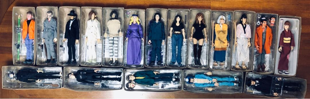 【大幅値下げ】ルパン三世 フィギュアスタイリッシュコレクション 全18体未使用