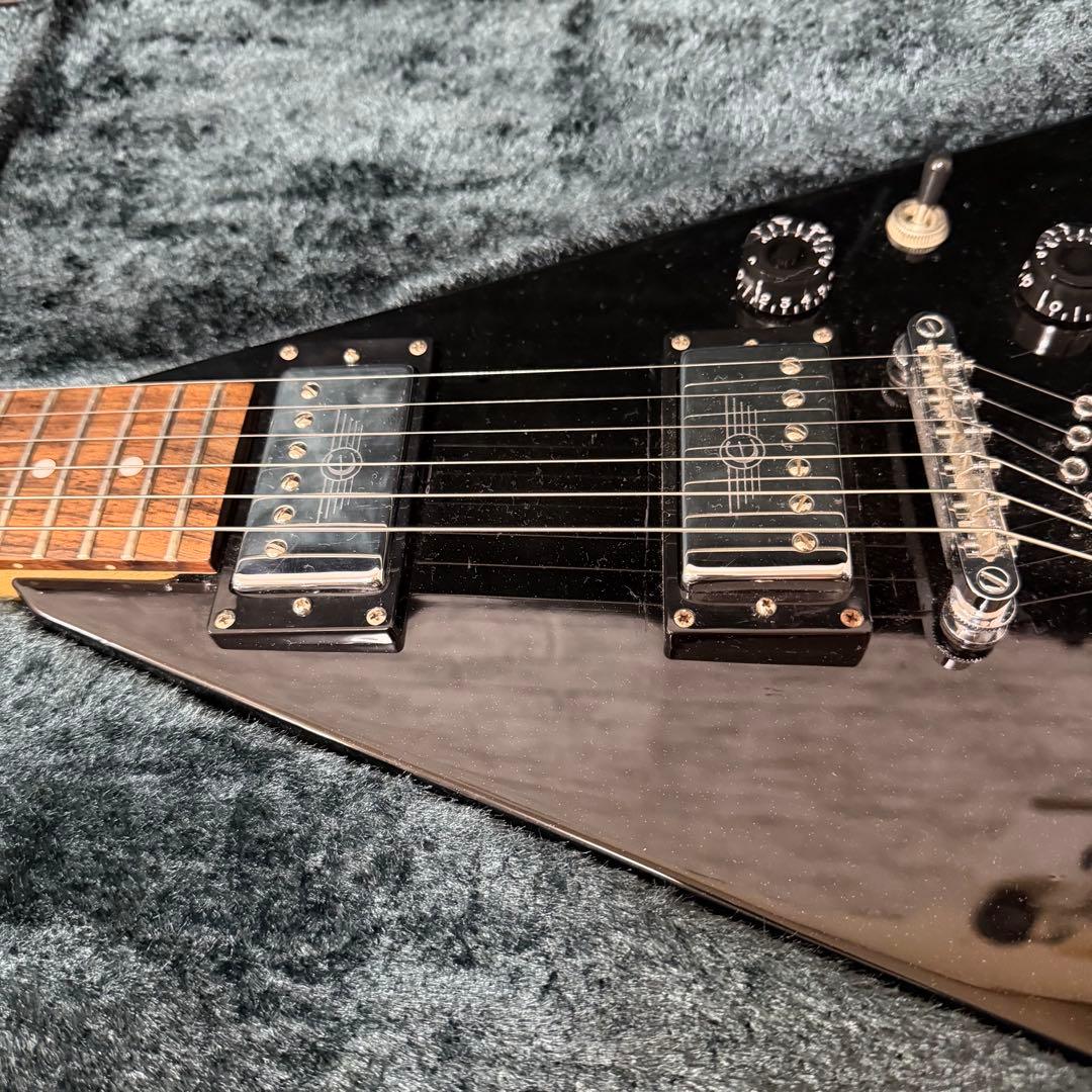 希少　EPIPHONE エピフォン　ランディV 変形　ハードケース付き