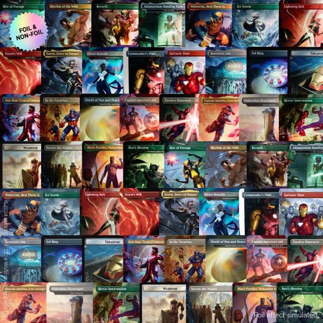 MTG シークレットレイヤー マーベル 全種