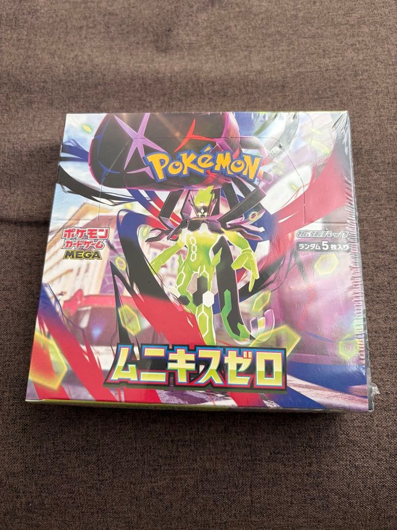 ポケカ　ムニキスゼロ　BOX シュリンク付き