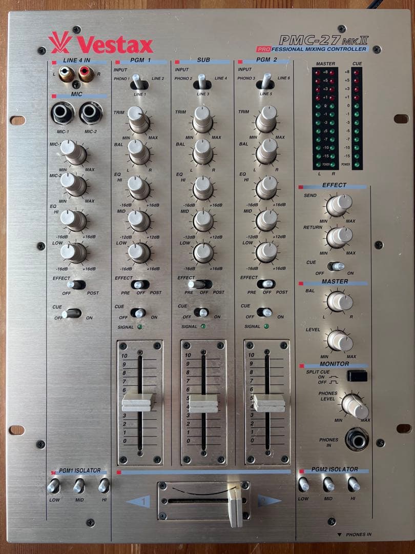 Vestax PMC-27 MKⅡ DJミキサー