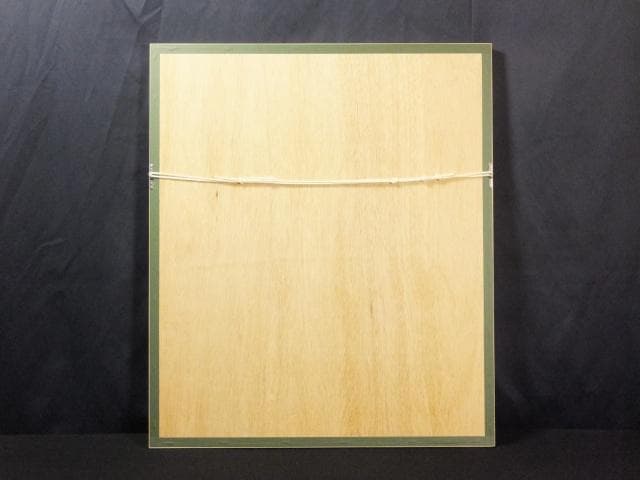 現代アート　高井戸優子　無署名『群衆のオノマトペ』アクリル絵具 0118E