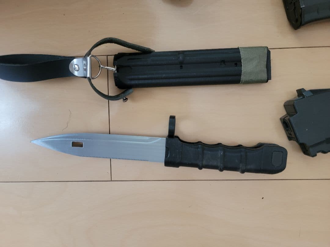 K 次世代電動ガンak74 銃剣マガジンバッテリーセット