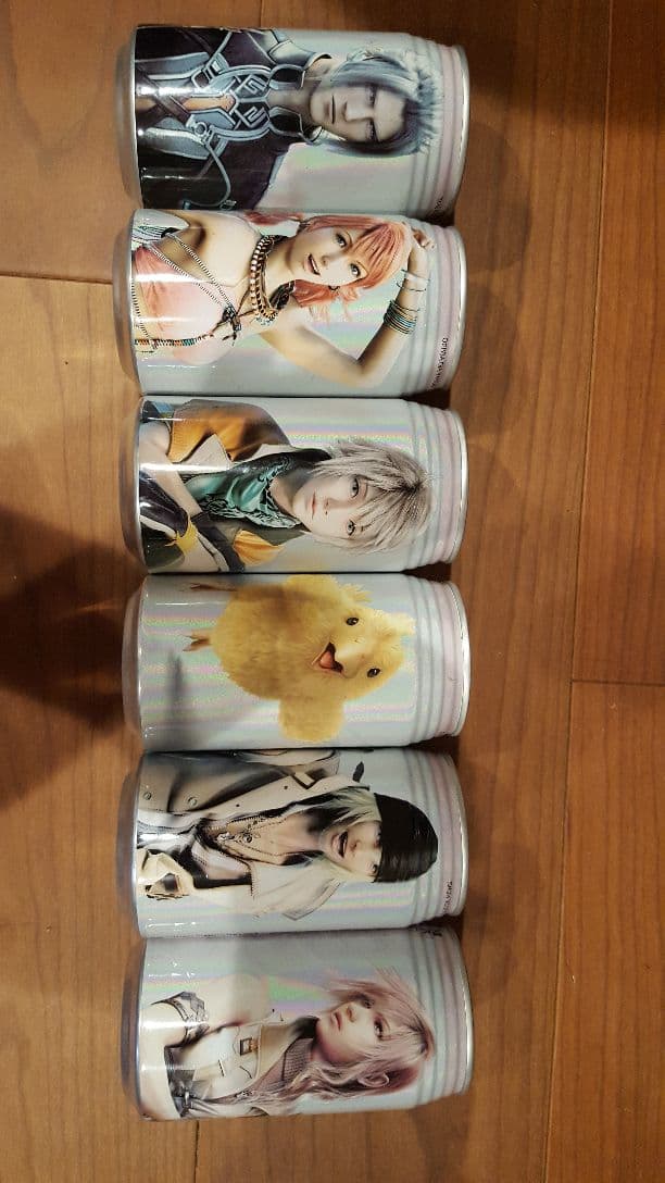 ファイナルファンタジー　の飲料の空き缶　非売品です。