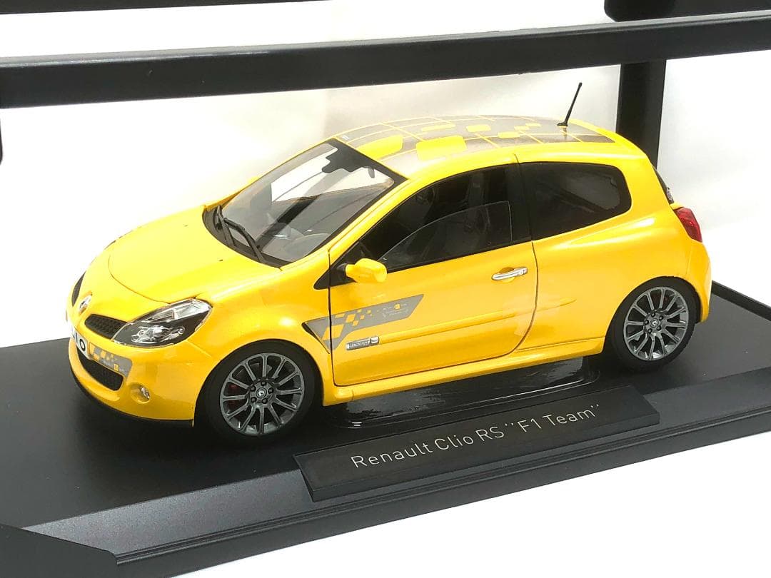 ノレブ 1/18 ルノー クリオ RS F1 TEAM 2007 (イエロー)