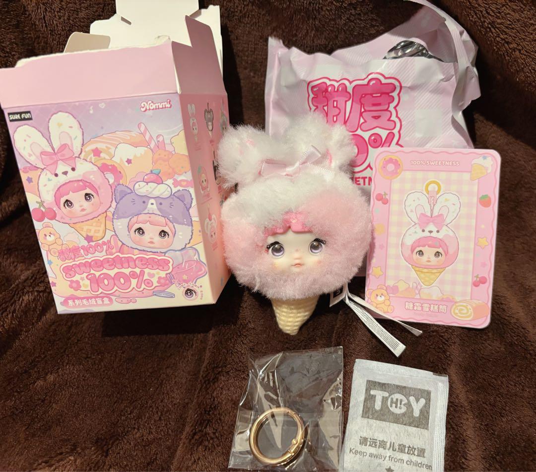 TOPTOY Nommi 400% v2 キノコ帽子 2体セット おまけ付き♡