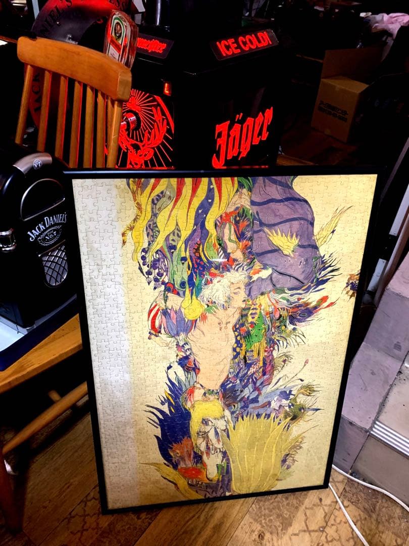 天野喜孝　レア　飛天聖画1000ピースパズル　完成品